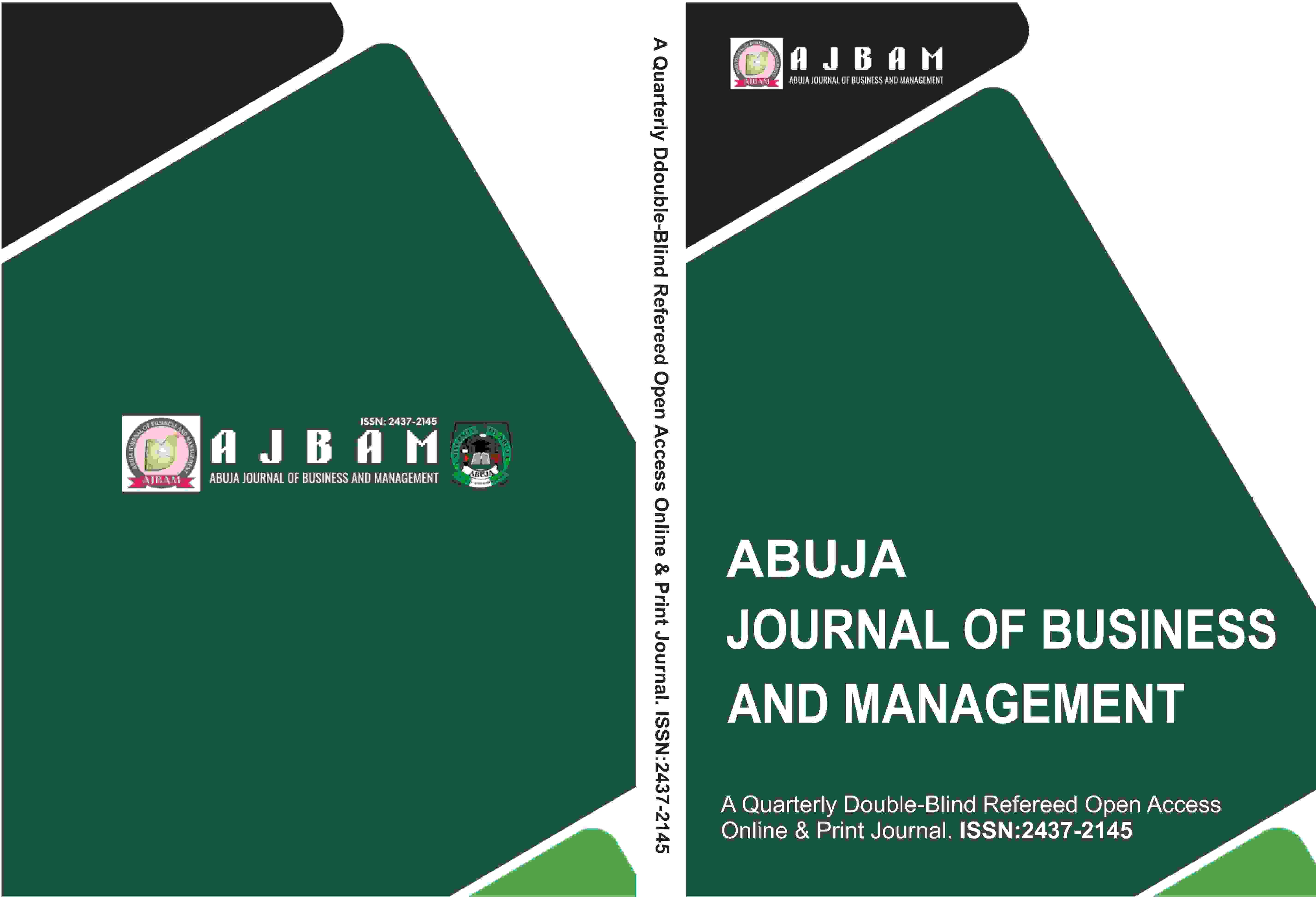 					View Vol. 4 No. 3 (2026): Abuja Journal of Business and Management (AJBAM)
				